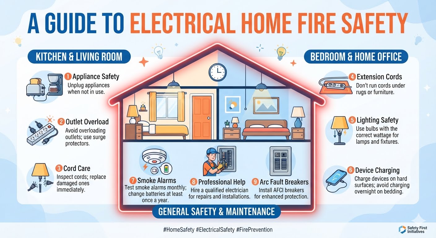 A Guide to Electrical Home Fire Safety